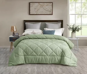 Ultra Durable Polyester Comforter Set Fluffy Marshmallow Design Anti-microbial All Season OEKO TEX Certified Bedding Essentials