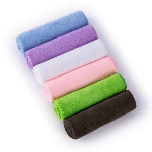 Ultra-Fine Fiber Car Towel Quick-Dry Special Cleaning Cloth with Strong Water Absorption and Non-Shedding Feature