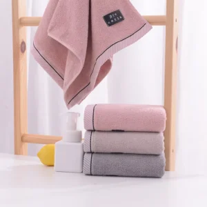 Ultra Soft Bamboo Fiber Face Towel Plush Skin Friendly Wash Towel Hand Towel Beauty Towel Guest Face Towel