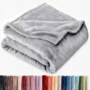 Ultra Soft Coral Fleece Flannel Blanket Customizable 100% Polyester Plush Throw for Home Travel Gifting Factory Direct OEM ODM