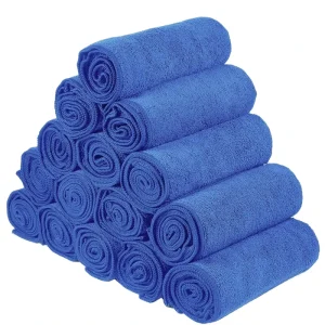 Ultra Soft Customizable Size 29-16 Inches Quick Dry Salon Hair Towel Embroidered Microfiber Sustainable Feature