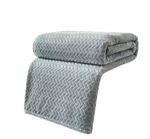 Ultra Soft Double-Sided Flannel Blanket Plush Cozy Throw for Couch Bed and Naps