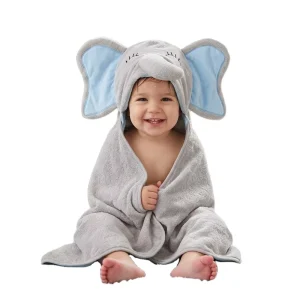 Ultra Soft Hooded Bath Towels Highly Absorbent for Kids Home Bath Blanket Cartoon Woven Child’s Bathroom for Baby Products