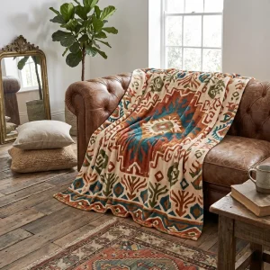 Ultra Soft Knitted Flannel Throw Blanket Solid Color Warm All Season for Bedroom Living Room Sofa Bed Easy Care