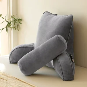 Ultra Soft Memory Foam PP Cotton Detachable Washable Reading Pillow Office Sofa Bedside Lumbar Support Back Cushion