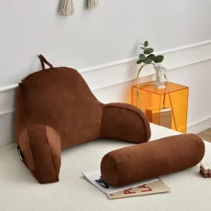 Ultra Soft Memory Foam Reading Pillow Office Sofa Bedside Back Cushion Bed Lumbar Support Cushions Backrest Chair TV Pillow