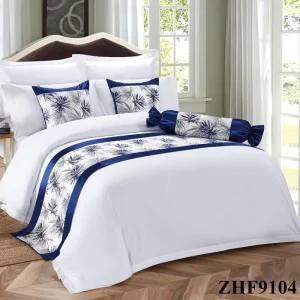 Ultra Soft Sheets Pillowcases Breathable Wrinkle Free Deep Pocket Design for Home Hotel Luxury Hotel 100% Cotton Bedding Set
