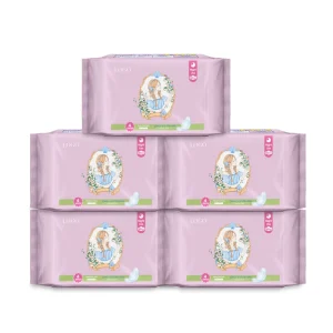 Ultra Thick All Night Long Use Sanitary Napkins OEM Supporting Sanitary Pads Heavy Flow Leak Guard Sanitary Pad