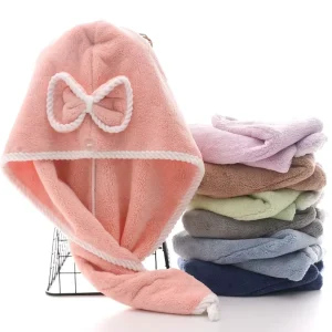 Ultra Water Absorbent Hair Drying Towel Spa Towel Quick Dry Hair Towel Wrap