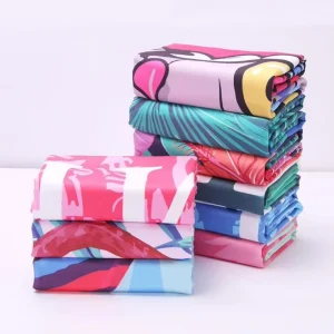 Ultra fine Fiber Eco Friendly Jacquard Digital Printing Beach Towel Custom made Quick drying and Water absorbent