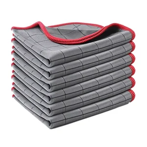 Ultrafine Fiber Microfiber Thickened Quick Drying Multi Functional Dishwashing Cloth Car Wash Towel Water Absorbent Non Stick