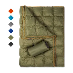 Ultralight Waterproof Windproof Outdoor Packable Camping Blanket Puffy Blanket