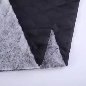 Ultrasonic Embossed Polyester Taffeta Quilted Fabric Breathable Embossed Bedding Sofa Lining Blanket Woven Twill Style in Stock
