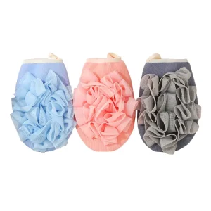 Unisex Double-Sided Bath Towel and Scrubbing Glove Soft Fine Sand for Adult Dirt Removal Body Application Bath Washcloths