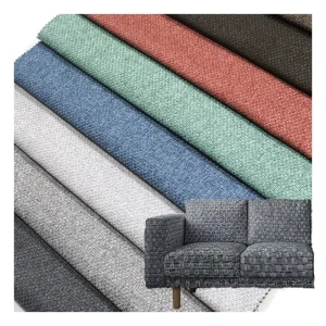 Upholstery Fabric Manufacturer Sofa Fabric Polyester Upholstery Linen Fabric for Sofa Custom 140-160CM