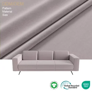 Upholstery Fabric for Sofa Polyester Linen Velvet Furniture Textile