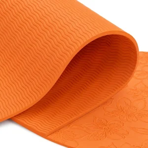 Urban Compact Single Color TPE Yoga Mat Non Slip Exercise Pad for Apartment Living Home Fitness