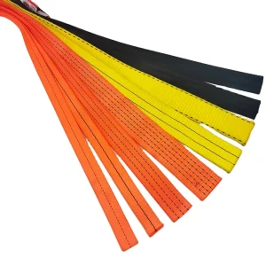 VINEET Factory Customized High Tension 38mm 100% Polyester Webbing 3T Capacity Flat 100m roll