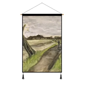 Van Gogh Starry Night Tapestry Custom Printing Large Wall Art Decor for Apartment Dorm Room Bedroom