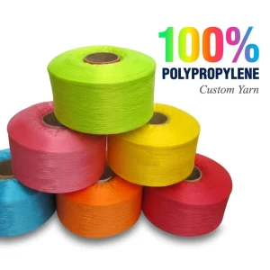 Various Colors 100% Polypropylene Thread PP Yarn For Ropes Luggage Handles Strapping Bands