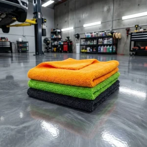 Vehicle Care Rag Long Short Pile Microfiber Ultra Absorbent 500GSM Heavy Duty Auto Waxing Finish B2B Factory Direct