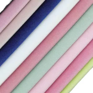 Velvet Fabric 100% Polyester Knitted Yarn Dyed Breathable Anti Pill Medium Weight for Sofa