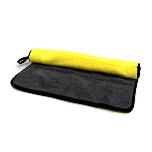 Velvet Microfiber Car Drying or Cleaning Towel Double Sided Coral Fleece Microfiber Clean Towel Microfiber Cloth Customized