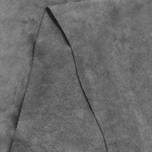 Velvet Microfiber Suede Leather Upholstery Fabric 50% Nylon 50% PU Nonwoven Backing Embossed For Sofa Chairs Bags