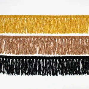 Velvet Pillow Trims Garment Accessories Wide Fringe Tassel Trimmings and Sewing Accessories 1000 Yards