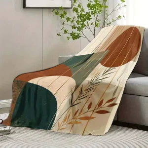 Versatile All Seasons Home Comfort Plush Blankets Soft and Warm Printed Knitted Throw Blankets for All Comfort Needs