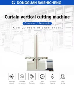 Vertical Curtain Fabric Cutting Machine High Precision Vertical Cutting Equipment for Home Textile Curtain Processing
