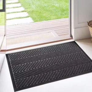 Viair Good Quality Outdoor Custom Print Logo Door Mat Custom Washable Rubber Entrance Carpet Floor Mat for Home or Hotel