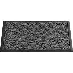 Viair Heat Resistant Durable 3D Waterproof Anti Slip Rubber Door Mats Outdoor Cleaning Step Mats Entrance Door Mat Doormat