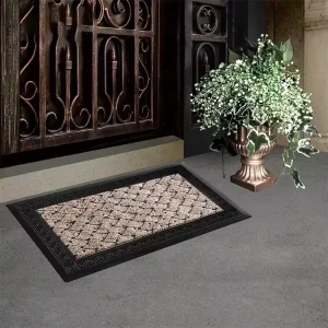 Viair Professional Entryway Rug Entrance Doormat with Premium 45 *75cm Rubber Hollow Mat Non Slip Door Mat