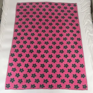 Vintage Striped Throw Knitted Blanket Anti-Pilling Warm 100% Polyester Fleece Fabric Four Seasons for Home Decor