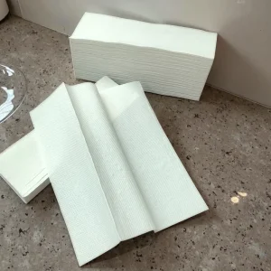 Virgin Wood Pulp Interfolded Paper Towels Reusable Kitchen Bath Spa Hand Towels Retail Box Gift Set for Home