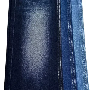 Viscose Polyester Woven Twill Yarn Dyed Denim Jeans Fabric for Boys Girls Home Textile