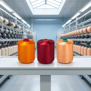 WELONG High Tenacity 100% Polyester Drawn Texturized Yarn 150 48 DTY Eco Friendly Dope Dyed Color AA Sewing Hand Knitting