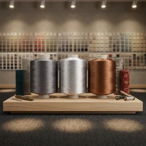 WELONG High Tenacity 100% Polyester Filament Drawn Texturized Yarn 150 48 DTY S Z Twist Eco Friendly Dope Dyed Recyclable Sewing