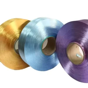 WELONG Polyester Yarn FDY Dope Dyed 300D 96F Polyester Bright Yarn