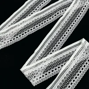WH80087 Factory Nylon Spandex Elastic Lace Trim Sewing Decorative Lace Accessories for Underwear Edge Trimming