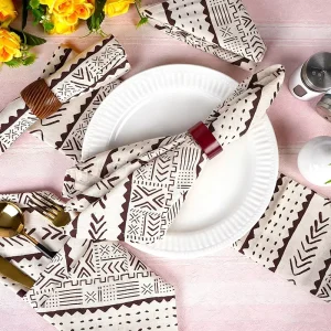 WML066 Custom Light Luxury Cotton Napkins Eco friendly Kitchen Tea Towels Reusable Kitchen Cloths for Restaurant Use