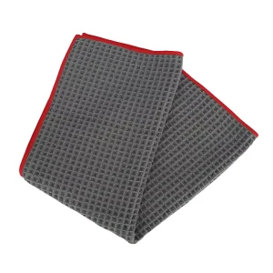 Waffle Weave Car Cleaning Towel Honeycomb Mesh Quick Dry Ultra Soft Scratch Free Microfiber Vehicle Wash Towel