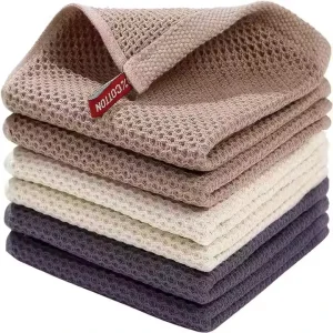 Waffle Weave Cotton Custom Kitchen Towel Personalized Kitchen Towel Manufacturer Dish Towels