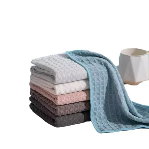Waffle Weave Thick Microfiber Dish Drying Towels Absorbent Tea