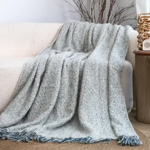 Waffle Weave Throw Blanket for Bed Couch Sofa Home Decor