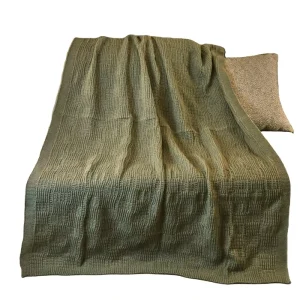 Wafge Cotton Knitted Throw Blanket High end Office Air Conditioning & Nap Sofa Blanket All Season Customizable