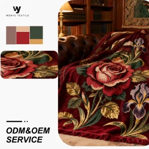 Wall Hanging Jacquard Tapestry 55Polyester 45Cotton Home Interior Cloth