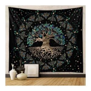 Wall Tapestry for Bedroom Custom Printed 100% Polyester Tapestry Wall Hanging