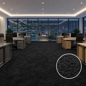 Wall Wall Commercial Hotel Carpet Woven Machine Made Solid Colors High Quality Luxury Modern Plush Nylon Stain Resistant